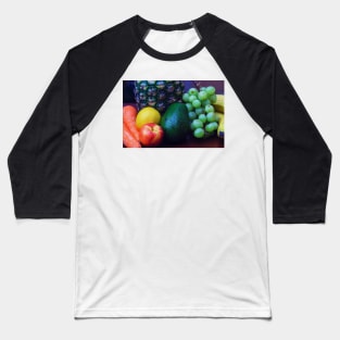 Tropical Fruits Baseball T-Shirt